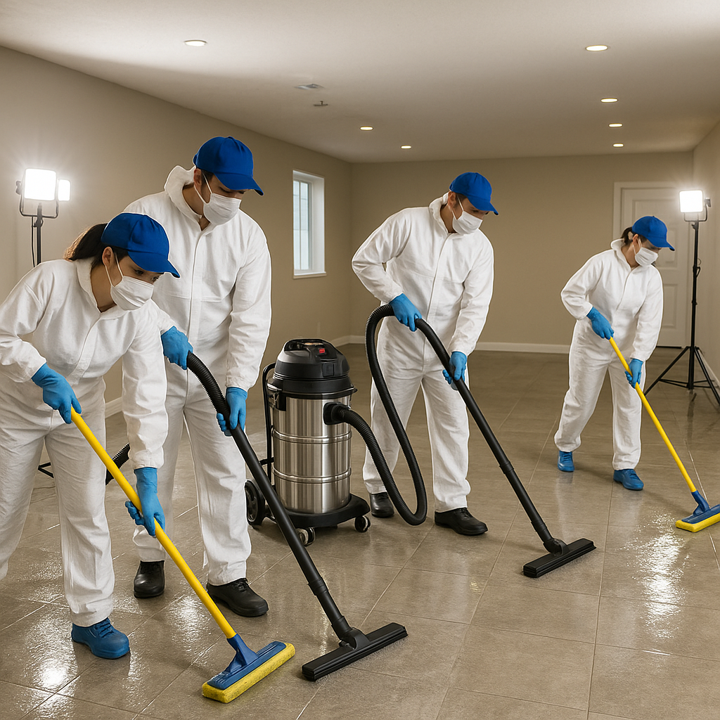 Nettoyage après sinistre, squat et travaux