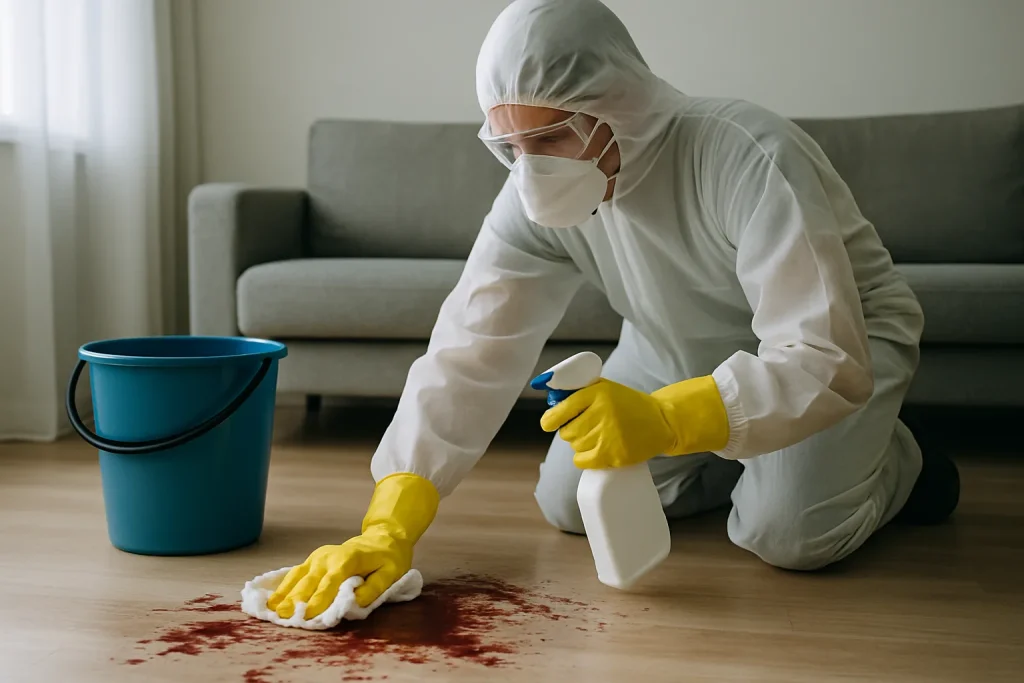 Nettoyage Après Décès Violent : Mesures Psychologiques et Juridiques à Prendre
