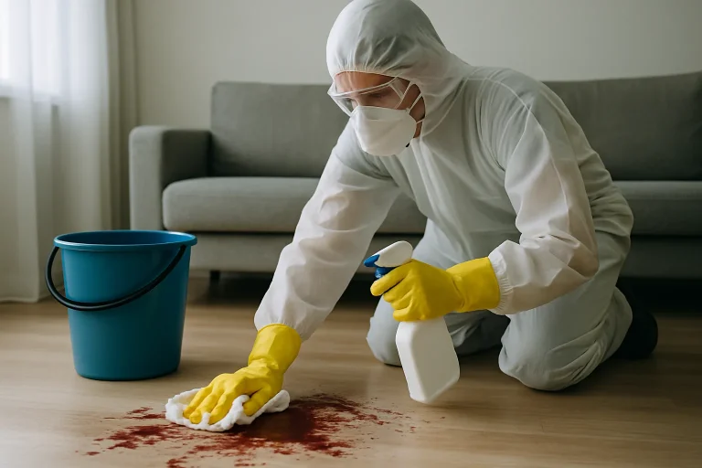 Nettoyage Après Décès Violent : Mesures Psychologiques et Juridiques à Prendre
