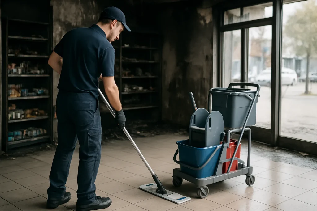 Nettoyage de Commerces Après Sinistre : Vitesse d'Intervention et Réouverture Express