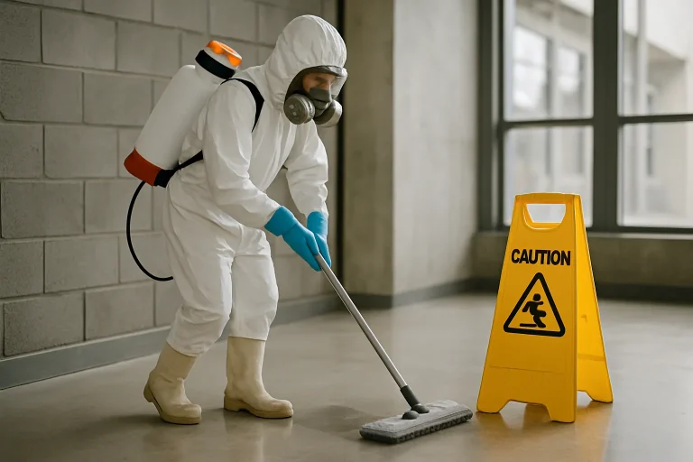 Urgenes de Nettoyage Après Contamination Chimique : Atténuer Les Conséquences Légales