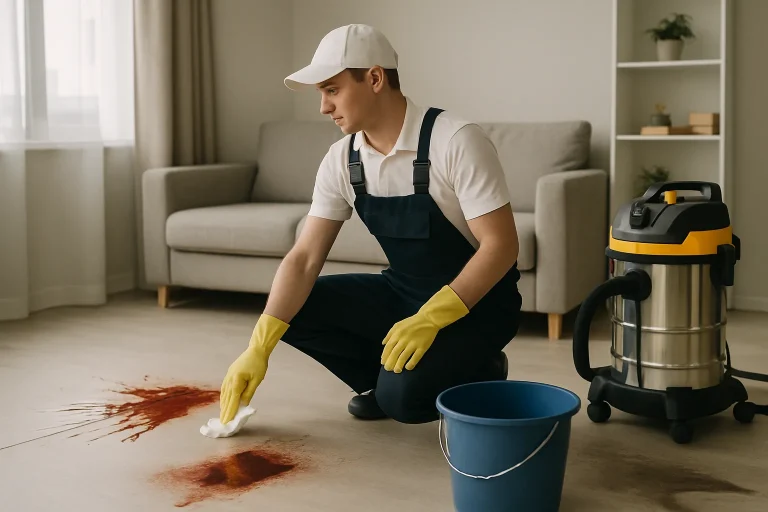 Découverte d'un Crime : L'Impact Émotionnel et Logistique du Nettoyage