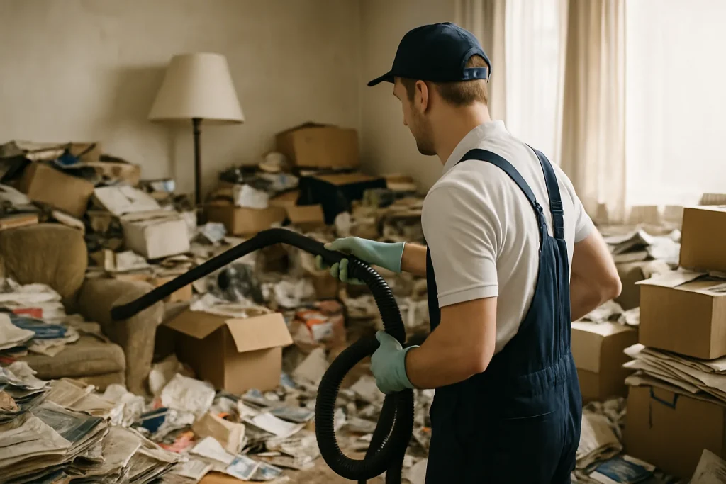 Nettoyage Extrême : Comment Réagir Face à un Logement de Collectionneur Compulsif